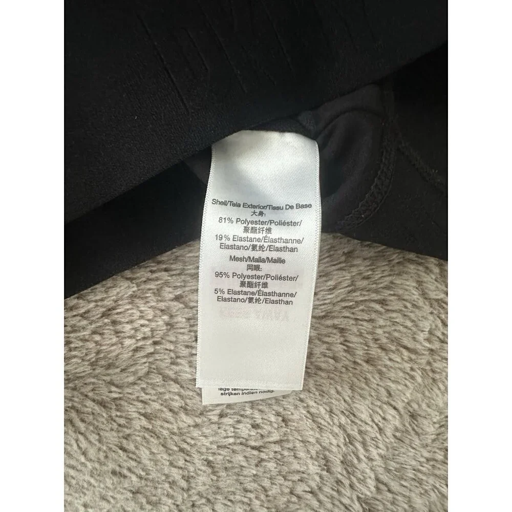 DKNY Sport Balance Compression Logo Racerback Sports Bra Women's Black New